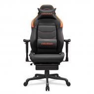 Крісло ігрове Cougar EXPLORE NEO, дихаюча екошкіра чорно-помаранчевий