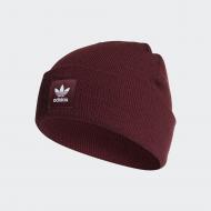 Шапка Adidas Ac Cuff Knit ED8714 р.M бордовый