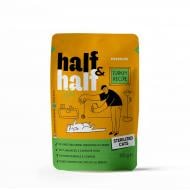 Корм влажный для стерилизованных кошек Half&Half кусочки с индейкой в желе 100 г