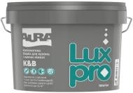 Краска интерьерная акриловая водоэмульсионная Aura® Luxpro K&B полумат белый 2,85 л 3,65 кг
