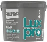 Краска интерьерная акриловая водоэмульсионная Aura® Luxpro K&B полумат белый 4,75 л 6,08 кг Краска интерьерная акриловая водоэмульсионная Aura® Luxpro K&B полумат белый 4,75 л 6,08 кг