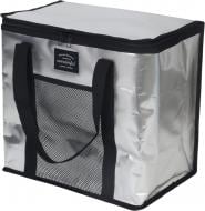 Сумка изотермическая Compass 36x22x33 см 26 л серебристая