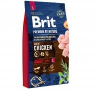 Корм сухий для собак для великих порід Brit Premium вагою 25-45 кг курка 8 кг