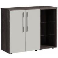 Комод Luxe Studio №1 Loom 1100 1100x870x400 мм попелястий/світло-сірий