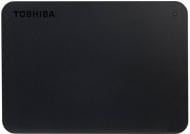 Зовнішній жорсткий диск TOSHIBA Canvio Basics + USB-C адаптер 2 ТБ 2,5" USB 3.2 (HDTB420EK3ABH) black