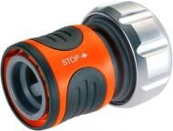 Коннектор с аквастопом Gardena Premium 8169-20