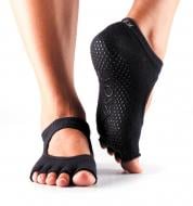 Носки Toesox BELLA GRIP HT-BLC р.XS черный