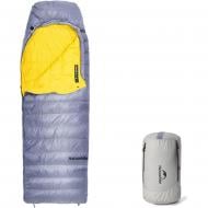 Спальный мешок Naturehike CW700 р M, желто-серый
