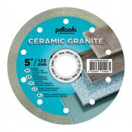 Диск алмазный отрезной PDT 1A1R-125 CERAMICS GRANITE 125x1,4x22,2 820200CRMGu