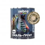 Эмаль-грунт ZEBRA PROF 15-1216 светлый хаки мат 0,8 кг