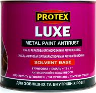Емаль Protex антикорозійна Luxe зелений напівмат 2,1 л