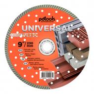 Диск алмазный отрезной PDT Turbo UNIVERSAL 230x2,6x22,2 810600TUNVu