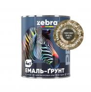 Емаль-грунт ZEBRA PROF 19-0414 лісова ніч мат 2,5 кг