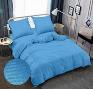 Комплект постельного белья евро 16-4134 Bonnie Blue голубой Zastelli