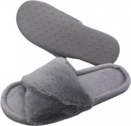 Тапки домашние La Nuit Конти р. 38-39 серый