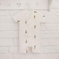 Песочник унисекс Blanka Морковка р.56-62 кремовый