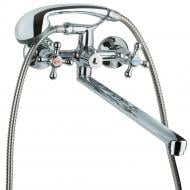 Смеситель для ванны TAU VD ½" гусак прямой 400мм дивертор встроенный картриджный TAU (VD-2C261C)