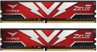 Оперативна пам'ять Team DDR4 SDRAM 16 GB (2x8GB) 2666 MHz (TTZD416G2666HC19DC01) T-Force Zeus Red