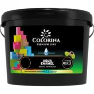 Эмаль акриловая COLORINA AQUA ENAMEL белый шелковистый мат 0,9 л