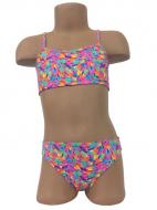 Купальник для девочек Bibo р.128 разноцветный 8032