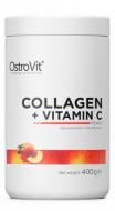 Добавка вітамінна Ostrovit Collagen + Vitamin C персик 400 г