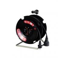 Удлинитель ОТК с заземлением 4 гн. черный 40 м ГД-40-3х2,5