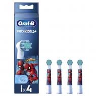 Насадки для электрической зубной щетки Oral-B Kids Человек-паук 4 шт