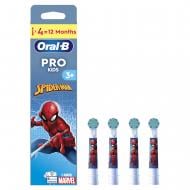 Насадки для электрической зубной щетки Oral-B Kids Человек-паук 4 шт