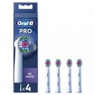 Насадки для электрической зубной щетки Oral-B Pro 3D White 4 шт