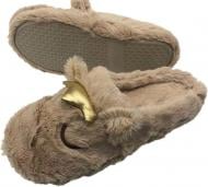 Тапки домашние La Nuit Золотая корона р. 38-39 бежевый