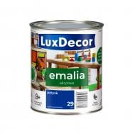 Эмаль акриловая LuxDecor сапфировые цветы глянец 0,75 л