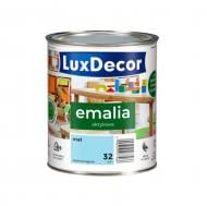 Емаль акрилова LuxDecor блакитна лагуна мат 0,75 л
