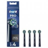 Насадки для электрической зубной щетки Oral-B Pro Cross Action Черные 4 шт