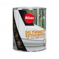 Краска акриловая Altax для пластика и ПВХ полумат белый 0,75 л