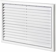 Решетка Вентс МВ 170ВДс пластик белый