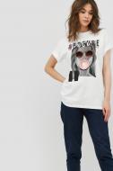 Футболка YAPPI Oversize WW3026 р.S белый