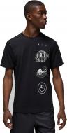 Футболка Jordan M J BRAND LOGO STACK SS CRW FN6027-010 р.XL білий
