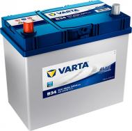 Акумулятор автомобільний Varta Blue Dynamic B34 45Ah 330A 12V 545158033 «+» ліворуч (545158033)