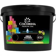 Эмаль акриловая COLORINA AQUA ENAMEL аквамарин шелковистый мат 2 л