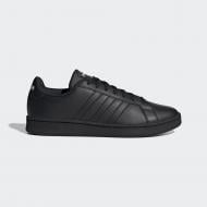 Кроссовки мужские зимние Adidas GRAND COURT EE7890 р.43 1/3 черные