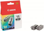 Набір картриджів Canon  BCI-15Bk 8190A002 чорний 8190A002