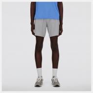 Шорты New Balance Sport Essentials Heathertech Short 7" MS41073AGT р. S серый Шорты New Balance Sport Essentials Heathertech Short 7" MS41073AGT р. S серый