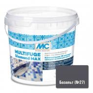 Заполнитель швов эпоксидный MC-Bauchemie Multifuge Diamond Max/27 (1,5 кг) ведро черный