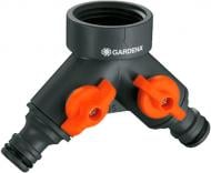 Розподільник 2-канальний Gardena 0938-20 Розподільник 2-канальний Gardena 0938-20