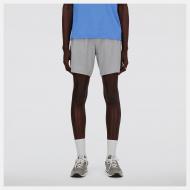 Шорты New Balance Sport Essentials Heathertech Short 7" MS41073AGT р. XL серый
