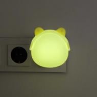 Ночник-розетка Violux LED SONIC 0,6 Вт желтый 310303