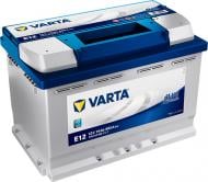 Акумулятор автомобільний Varta Blue Dynamic E12 74Ah 680A 12V 574013068 «+» ліворуч (574013068)