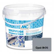 Заполнитель швов эпоксидный MC-Bauchemie Multifuge Diamond Max/24 (1,5 кг) ведро серый