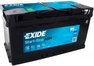 Аккумулятор автомобильный AGM Start Stop EL954 AGM 95Ah 850A 12V EK950 «+» справа (EK950)