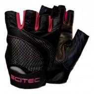 Перчатки атлетические Scitec Nutrition Pink Style р. XL черный с розовым